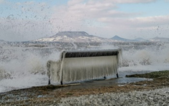 Már jegesedik a Balaton