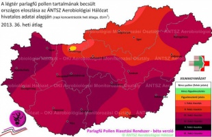 Tovább dübörög a parlagfűszezon