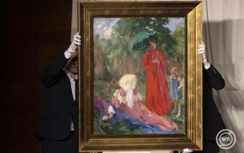 160 millió forintért kelt el Vaszary János festménye a karácsonyi aukción