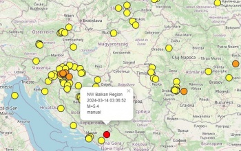 A Dél-Dunántúlon is érezni lehetett a hajnali montenegrói földrengést