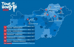 Útlezárásokra kell számítani az ország északi részében a Tour de Hongrie miatt