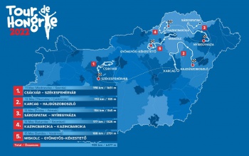 Útlezárásokra kell számítani az ország északi részében a Tour de Hongrie miatt