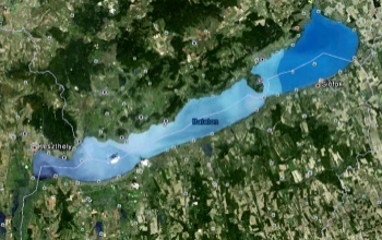 Kevés a víz a Balatonban