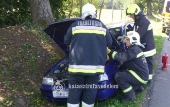 Két autó karambolozott szerdán Homokszentgyörgyön