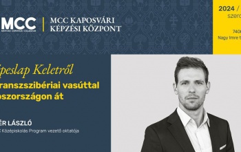 Kalandos útra invitál az MCC Kaposvári Képzési Központ