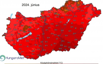 Az ötödik legmelegebb június volt az idei