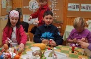 A Bajcsy utcai ovisok is készülnek a húsvétra