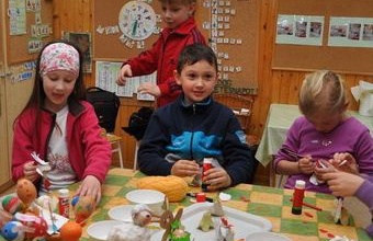 A Bajcsy utcai ovisok is készülnek a húsvétra