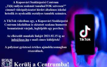 Videópályázatot hirdet a KSZC az általános iskolásoknak