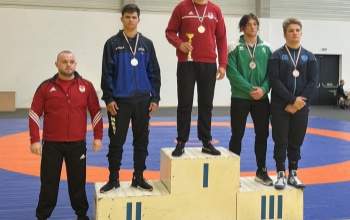 KASI-s érmek a birkózók junior országos bajnokságán
