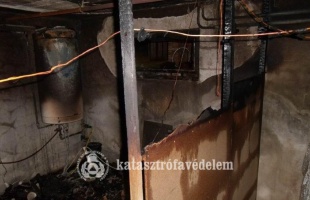 Zárlat okozott tüzet Kaposváron