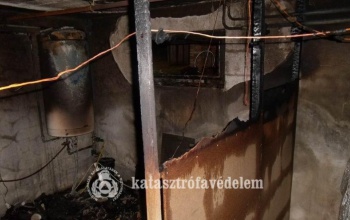 Zárlat okozott tüzet Kaposváron