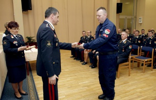 Főigazgatói elismerés a kaposvári tűzoltónak