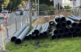 Gázcsőcsere zajlik az Arany János utcában
