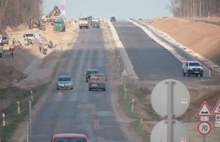 Mi már kikerültük az épülő 67-esen Somogybabodot