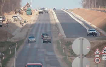 Mi már kikerültük az épülő 67-esen Somogybabodot