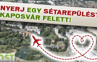 Nyerj egy sétarepülést Kaposvár felett!