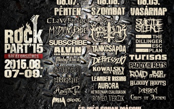 Kedvezményes vonatjegy a Rockpart ’15 Fesztiválra utazóknak