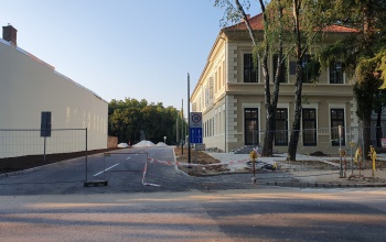 Végigmentünk Kaposvár új utcáján