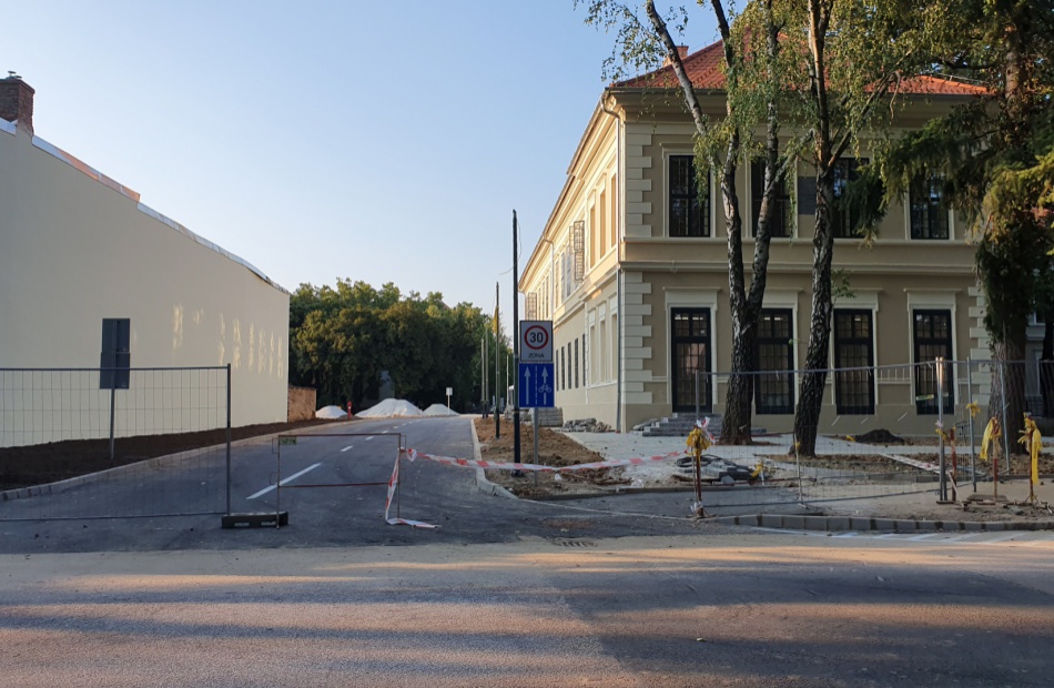 Végigmentünk Kaposvár új utcáján