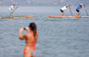 SUP országos bajnokságot rendeztek Fonyódon