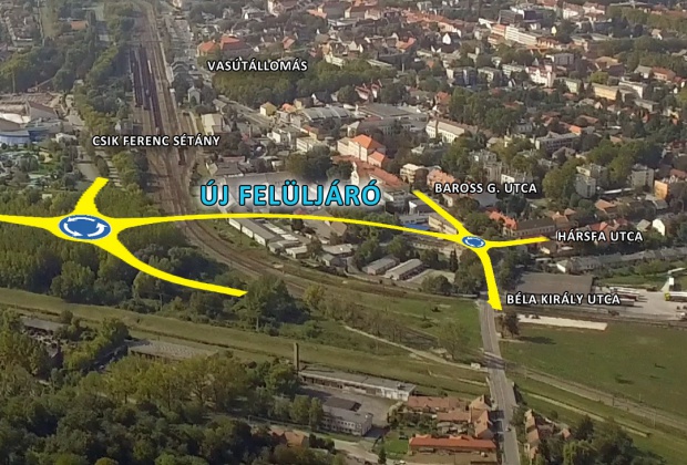Lebontották a nőtlen tiszti szállót: épülhet az új felüljáró