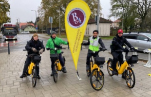 A Kaposvári Honvéd Sportegyesület csapata is csatlakozott a kerékpáros kultúra fejlesztéséhez