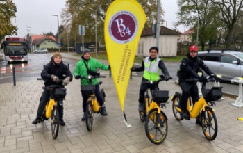 A Kaposvári Honvéd Sportegyesület csapata is csatlakozott a kerékpáros kultúra fejlesztéséhez