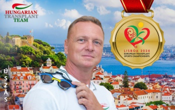 Somogyi siker a Szervátültetettek és Művesekezeltek Európa-Bajnokságán