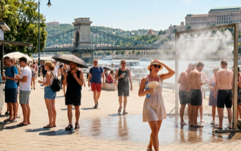 Budapesten pünkösd hétfőn már melegrekord dőlt meg