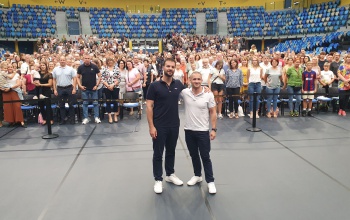 Kapu Tibor és Cserényi Gyula előadása a Kaposvár Arénában – videó
