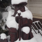 Matula bácsi és bogáncs a göllei iskolánál