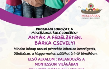 Programsorozat indul a Mesebárka bölcsődében