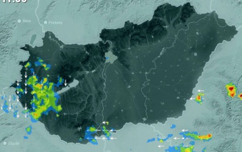 Felhőszakadásra figyelmeztet a meteorológiai szolgálat