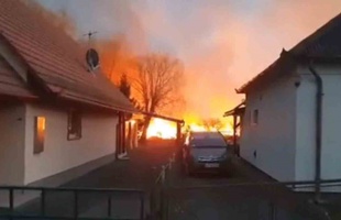 Megint égett a Nagyberek Balatonfenyvesen - videó