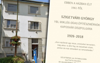 Emléktáblát állítanak Szigetvári Györgynek