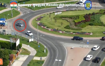 Drónokkal ellenőrizték a szabálytalankodó sofőröket a somogyi rendőrök - VIDEÓ