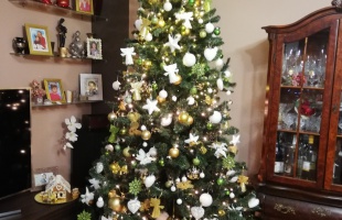 Erdős Szilvia karácsonyfája