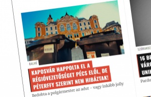 Botrány a baranyai székhelyen: Kaposvár miatt magyarázkodik a pécsi polgármester