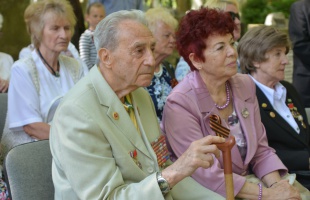 Ünnepség az orosz mártírok emlékére