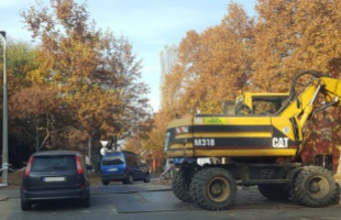 Célegyenesben az Arany János utcai munkálatok