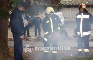 A kárfelszámolás mozzanatairól adtak számot a tűzoltók
