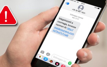 Rákattintott a csomagérkezős SMS linkjére? Mutatjuk, mit tegyen!