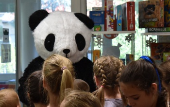 Pandarajongókkal telt meg csütörtökön a könyvtár