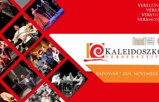A Csiky Gergely Színházban rendezik meg a Kaleidoszkóp VersFesztivált