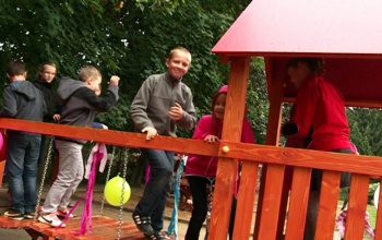 Új játszótérrel bővült a Zrínyi tagiskola