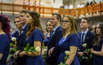 Szalagavató a Közgazban