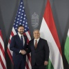 Orbán Viktor miniszterelnök fogadja J. D. Vance amerikai alelnököt (Fotó :MTI/Miniszterelnöki Kommunikációs Főosztály/Kaiser Ákos)