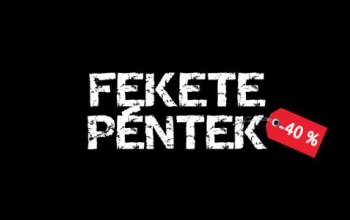 Egyre népszerűbb a fekete péntek Magyarországon