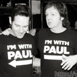Paul Rudd és Paul McCartney